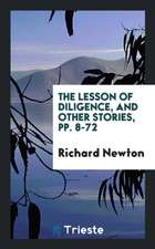 The Lesson of Diligence, and Other Stories, Pp. 8-72