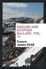 English and Scottish Ballads