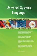 Universal Systems Language A Clear and Concise Reference