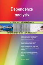 Dependence analysis A Clear and Concise Reference