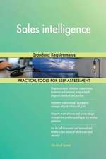 Sales intelligence Standard Requirements