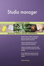 Studio manager A Complete Guide