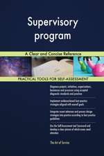 Supervisory program A Clear and Concise Reference