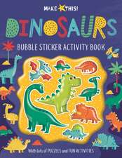 BUBBLE STICKER - DINOSAURS