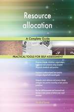Resource allocation A Complete Guide