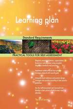 Learning plan Standard Requirements