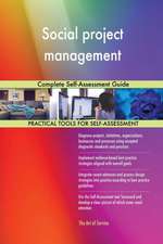 Social project management Complete Self-Assessment Guide