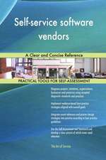 Self-service software vendors A Clear and Concise Reference