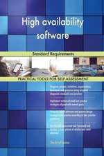 High availability software Standard Requirements