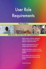 User Role Requirements Third Edition