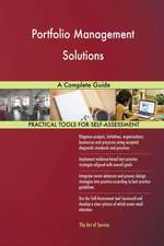 Portfolio Management Solutions A Complete Guide