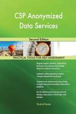 CSP Anonymized Data Services Second Edition