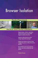 Browser Isolation Standard Requirements