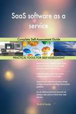 SaaS software as a service Complete Self-Assessment Guide