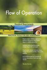 Flow of Operation Standard Requirements