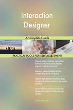 Interaction Designer A Complete Guide