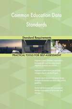 Common Education Data Standards Standard Requirements