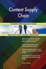 Content Supply Chain Complete Self-Assessment Guide