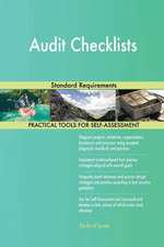 Audit Checklists Standard Requirements