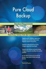 Pure Cloud Backup Standard Requirements