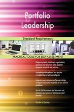 Portfolio Leadership Standard Requirements