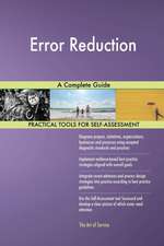 Error Reduction A Complete Guide