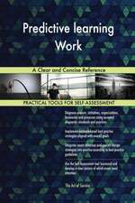Predictive learning Work A Clear and Concise Reference