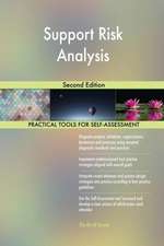 Support Risk Analysis Second Edition