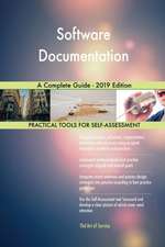 Software Documentation A Complete Guide - 2019 Edition