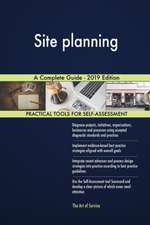 Site planning A Complete Guide - 2019 Edition