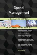 Spend Management A Complete Guide - 2019 Edition