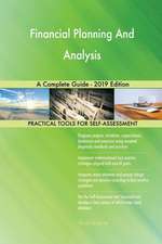 Financial Planning And Analysis A Complete Guide - 2019 Edition