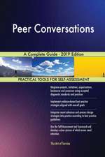 Peer Conversations A Complete Guide - 2019 Edition