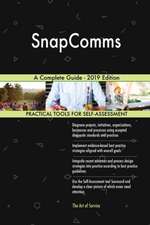 SnapComms A Complete Guide - 2019 Edition