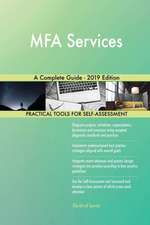 MFA Services A Complete Guide - 2019 Edition