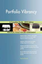 Portfolio Vibrancy A Complete Guide - 2019 Edition