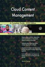 Cloud Content Management A Complete Guide - 2020 Edition