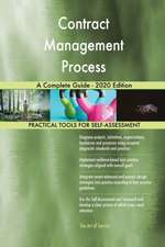 Contract Management Process A Complete Guide - 2020 Edition
