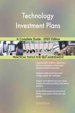 Technology Investment Plans A Complete Guide - 2020 Edition