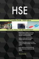 HSE A Complete Guide - 2020 Edition