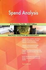 Spend Analysis A Complete Guide - 2020 Edition