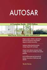 AUTOSAR A Complete Guide - 2020 Edition