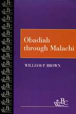 Obadiah Through Malachi: A Case for the Literary Carnivalesque