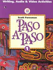 Paso a Paso 1996 Spanish Student Edition Workbook Tape Manual Level 1