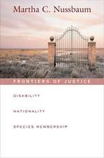 Frontiers of Justice – Disability, Nationality, Species Membership (OIP)