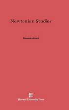 Newtonian Studies