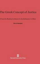 The Greek Concept of Justice