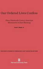 Our Ordered Lives Confess