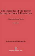 The Incidence of the Terror during the French Revolution