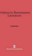 Prefaces to Renaissance Literature